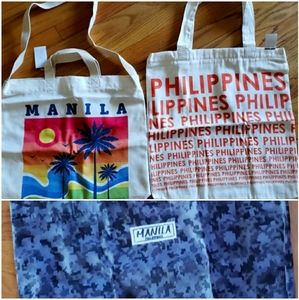 3 limited edition foldable bags
